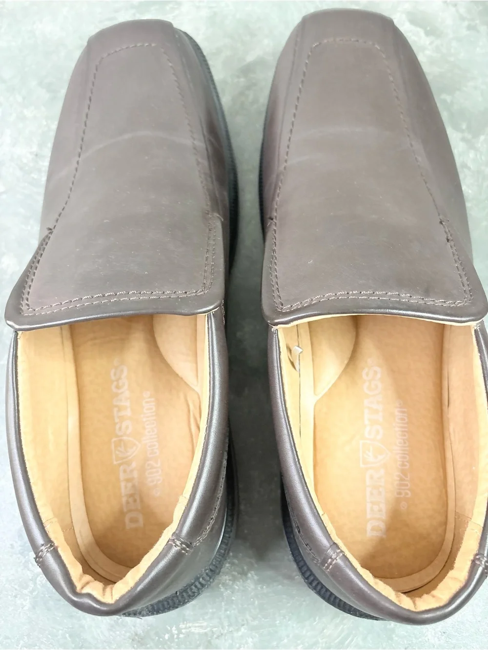 Deer Stags Men's Greenpoint Slip-On Loafers dark brown size 13W new comfort